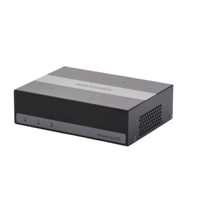 HIKVISION - (SSD) DVR 2 Megapíxel (1080p) Lite / 4 Canales TurboHD + 1 Canal IP / 15 Días de Grabación / Unidad de Estado Solido Incluido / H.265+ / Acusense Lite (Evita Falsas Alarmas) / Diseño Ultra Compacto / Extra Silencioso  / eSSD de