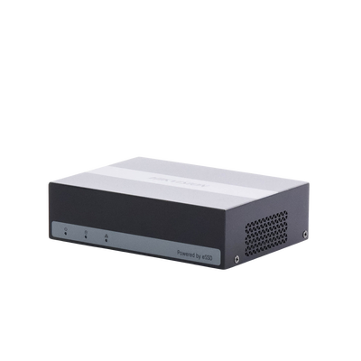 HIKVISION - (eDVR) DVR 2 Megapíxel (1080P) Lite / 8 Canales TURBOHD + 2 Canal IP /  Hasta 1 Mes de Grabación / Unidad de Estado Solido Incluido / H.265+ / ACUSENSE Lite (Evita Falsas Alarmas) / Diseño Ultra Compacto / Extra Silencioso /  eSSD de