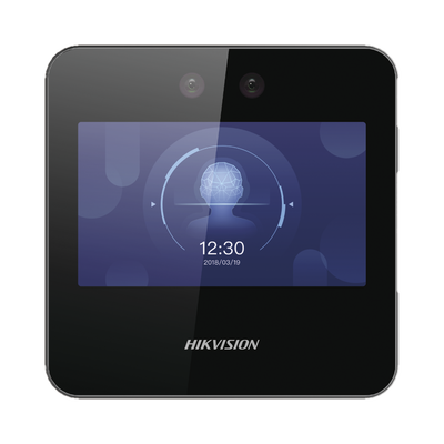 HIKVISION - Checador Min Moe WiFi /  Touch de Reconocimiento Facial Ultra Rápido para ASISTENCIA / 1500 Rostros / Reportes en Excel / Diseño Compacto y Facil de Configurar