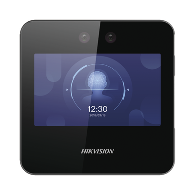 HIKVISION - Checador Min Moe WiFi /  Touch de Reconocimiento Facial Ultra Rápido para ASISTENCIA / 1500 Rostros / Reportes en Excel / Diseño Compacto y Facil de Configurar
