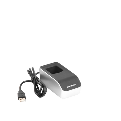 HIKVISION - Enrolador USB de Huellas para Software Hikvision / iVMS-4200 / HikCentral / HikConnect Teams / Facilita el Alta de Huellas al Software / Conexión USB / SDK GRATUITO para desarrollos propios