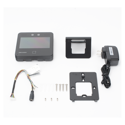 HIKVISION - Terminal Min Moe WiFi / Touch de Reconocimiento Facial Ultra Rápido para ASISTENCIA y Control de ACCESO / 1500 Rostros y 3,000 tarjetas /  Lee códigos QR / Videoportero / Detección de Cubrebocas / SIP Estandar / HIK-IA