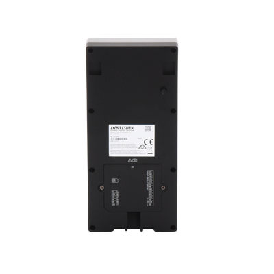 HIKVISION - Terminal de Control de Acceso / Videoportero Multiapartamento Llamada a App / Teclado / Exterior Antivandálico IP65 & IK09 / Huella, Tarjeta, Código QR, PIN o App Hik-Connect  / Cámara 2 MP compatible con NVRs