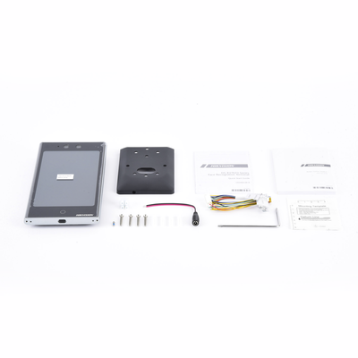 HIKVISION - Terminal Facial WiFi con pantalla de 7" / Exterior IP65 / 10,000 Rostros y 50,000 Tarjetas / 10,000 Huellas (Módulo Opcional) / ISAPI / ISUP 5.0 / Codigos QR y Bluethooth / Intercom SIP Estandar / HIK-IA