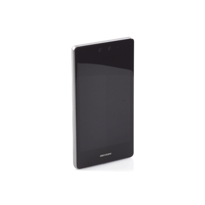 HIKVISION - Terminal Facial Min Moe 8" Touch / Delgada y Estética / PoE / 100,000 rostros / Exterior IP65 / Función de Videoportero y Lectura de Códigos QR / Lectura de tarjetas / HIK-IA