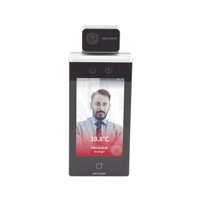 HIKVISION - Biométrico Min Moe para Acceso y Asistencia con Reconocimiento Facial  / Monitoreo y reportes en Excel por Software / Termografía Industrial / Acceso + Tiempo y Asistencia (reloj checador)