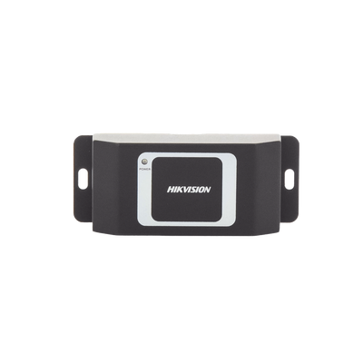 HIKVISION - Módulo esclavo para instalaciones SEGURAS en Controles de Acceso Hikvision / Compatible con Biometricos Faciales Min Moe / Conexión RS-485  /  Soporta botón de salida y chapa.