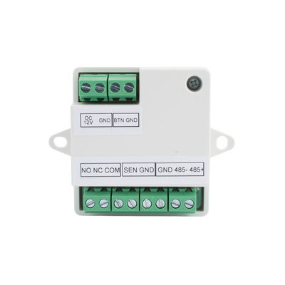 HIKVISION - Módulo Seguro para Instalaciones SEGURAS en Controles de Acceso HIKVISION / Compatible con Biometricos Faciales Min Moe / Conexión RS-485  /  Soporta Botón de Salida y Chapa