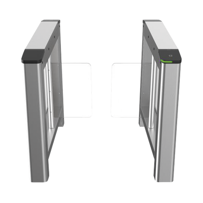 HIKVISION - Kit de Torniquetes Swing IZQUIERDO y DERECHO / Bidireccional / Preparación para Instalar Terminal Facial con Montaje DS-KAB6ZU1 (No incluidos) / 3,000,000 MCBF / 4 Pares de IR / Carril de 90 cms