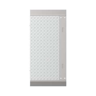 HIKVISION - Base ADICIONAL para Torniquetes tipo SWING de la Serie DSK3B530 / 1 Carril de 90 cms
