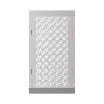 HIKVISION - Base PRINCIPAL para Torniquetes tipo SWING de la Serie DSK3B530 / 1 Carril de 90 cms