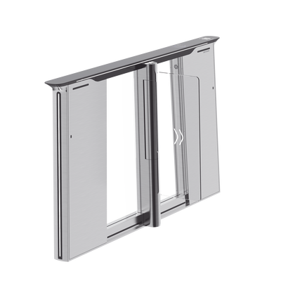 HIKVISION - Torniquete con Reconocimiento Facial y Lector QR Embebidos / IZQUIERDO / 100 mil usuarios / Carril de 90 Cms / Requiere Torniquete Derecho