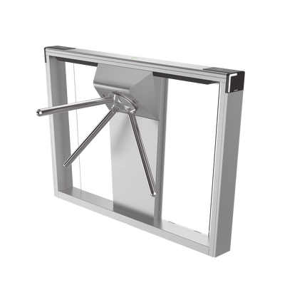 HIKVISION - Torniquete Trípode Motorizado / Premium Diseño Slim Elegante / 5 Millones de Ciclos MCBF / Interior y Exterior / Lectores y Controlador Incluidos / LEDs indicadores
