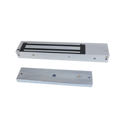HIKVISION - Chapa Magnética de 600 Lbs (272 Kg) / Montaje en Puerta Normal / Certificado CE /  Uso en Interior / Magnetismo Anti-residual