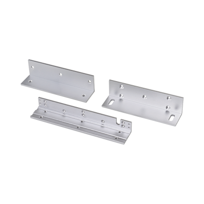 HIKVISION - Kit de montajes Z y L para Cerradura Magnética HIKVISION / Compatible con DS-K4H258S / Uso en Puerta de Madera y Metal