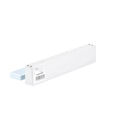 HIKVISION - Chapa Magnética de 617 Lbs (280 Kg) / Montaje en Puerta Normal o de Vidrio / Certificado CE /  Uso en Interior / Indicador LED / Magnetismo Anti-residual