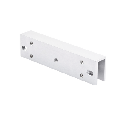 HIKVISION - Montaje en "U" para Instalación de Chapa Magnética DS-K4H258S en Puerta de Cristal (Vidrio)