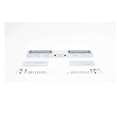 HIKVISION - Chapa Magnética para Doble Puerta / Puerta Antifuego / Soporta 1200 Lbs (500 Kg) / Indicador LED