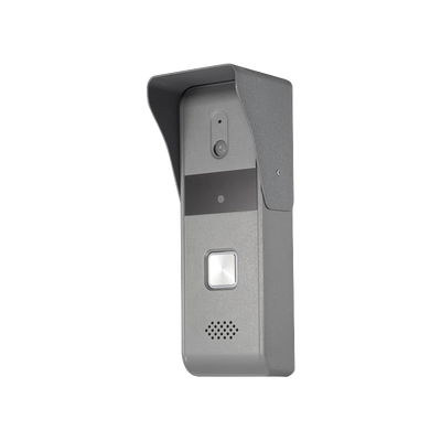 HIKVISION - Frente de Calle Analógico METÁLICO Adicional para Videoportero DS-KIS203 y DS-KIS303-P