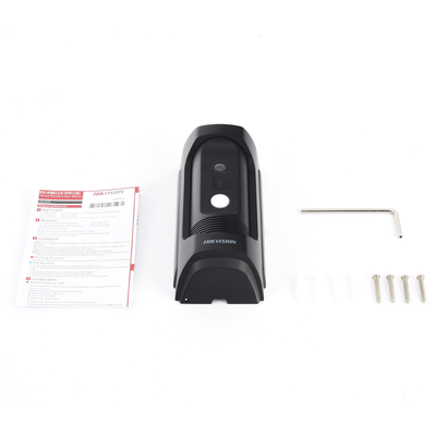 HIKVISION - Frente de Calle IP 2 Megapixel / Uso Rudo / Antivandálico IK09 y Exterior IP65 / PoE Estándar / 3 mts IR / Compatible con Monitor IP HIKVISION o Llamada Directo a App