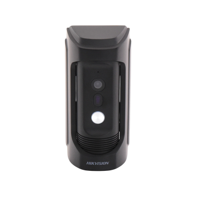 HIKVISION - Frente de Calle IP 2 Megapixel / Uso Rudo / Antivandálico IK09 y Exterior IP65 / PoE Estándar / 3 mts IR / Compatible con Monitor IP HIKVISION o Llamada Directo a App