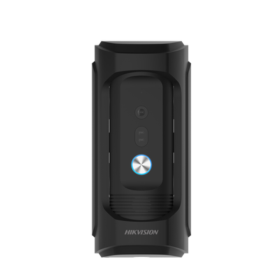 HIKVISION - Frente de Calle IP 2 Megapixel / Uso Rudo / Antivandálico IK09 y Exterior IP65 / PoE Estándar / 3 mts IR / Compatible con Monitor IP HIKVISION o Llamada Directo a App
