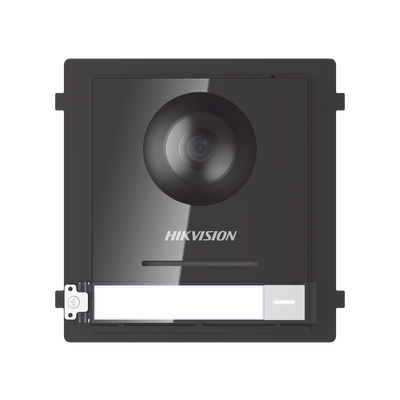 HIKVISION - Frente de calle IP 2 Megapixel para Videoportero Modular / PoE / Angulo 180° / Ultra Baja Iluminación / Exterior IP65