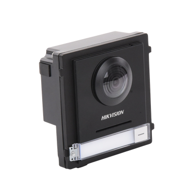 HIKVISION - Frente de calle IP 2 Megapixel para Videoportero Modular / PoE / Angulo 146° / Ultra Baja Iluminación / Exterior IP65 / WDR 120 dB
