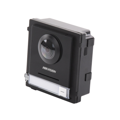 HIKVISION - Frente de calle IP 2 Megapixel para Videoportero Modular / PoE / Angulo 146° / Ultra Baja Iluminación / Exterior IP65 / WDR 120 dB