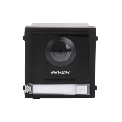 HIKVISION - Frente de calle IP 2 Megapixel para Videoportero Modular / PoE / Angulo 146° / Ultra Baja Iluminación / Exterior IP65 / WDR 120 dB