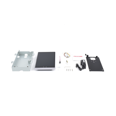 HIKVISION - Frente de Calle IP 2 Megapixel (1080p) / Multiapartamento / Pantalla 10.1" Touch Screen / Reconocimiento Facial / Android / IP65 / IK07 / Soporta Modulo de Botones y Huella (por Separado)