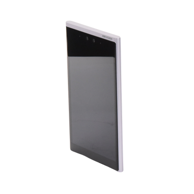 HIKVISION - Frente de Calle IP 2 Megapixel (1080p) / Multiapartamento / Pantalla 10.1" Touch Screen / Reconocimiento Facial / Android / IP65 / IK07 / Soporta Modulo de Botones y Huella (por Separado)
