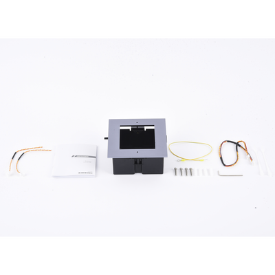 HIKVISION - Base de 1 Espacio para EMPOTRAR Videoportero Modelo  DS-KD8003-IME1