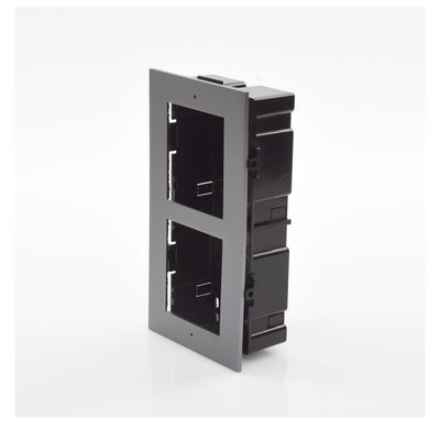 HIKVISION - Base de 2 Espacios para EMPOTRAR Módulos de Videoporteros Hikvision