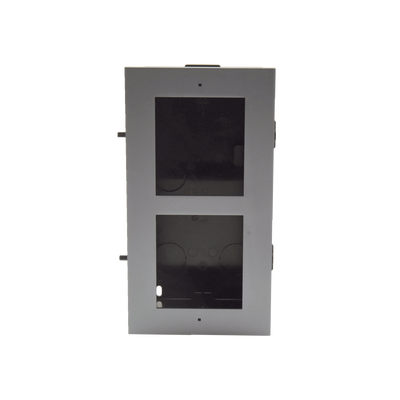 HIKVISION - Base de 2 Espacios para EMPOTRAR Módulos de Videoporteros Hikvision