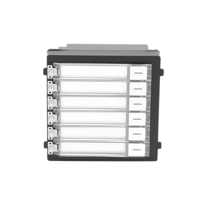 HIKVISION - Módulo de Botones Para Videoportero Modular / Llamada de un solo Toque / Soporta Hasta 6 Monitores Principales