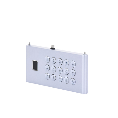 HIKVISION - Módulo de Teclado y Huella Digital para Frente de Calle IP DS-KD9633-WBE6/ Conexión USB-C / 15 Botones / IP65 / IK07