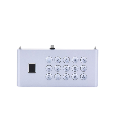 HIKVISION - Módulo de Teclado y Huella Digital para Frente de Calle IP DS-KD9633-WBE6/ Conexión USB-C / 15 Botones / IP65 / IK07