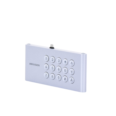 HIKVISION - Módulo de Teclado para Frente de Calle IP DS-KD9633-WBE6 / Conexión USB-C / 15 Botones / IP65 / IK07