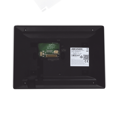 HIKVISION - Monitor IP Lite  (No touch) para Videoportero IP / Apertura Remota y Video en Vivo /  PoE Estándar / Principal o Esclavo