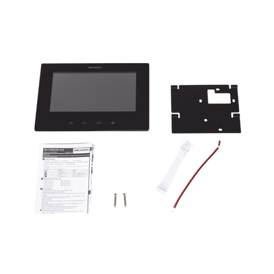 HIKVISION - Monitor IP Lite  (No touch) para Videoportero IP / Apertura Remota y Video en Vivo /  PoE Estándar / Principal o Esclavo