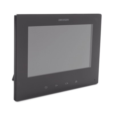 HIKVISION - Monitor IP Lite  (No touch) para Videoportero IP / Apertura Remota y Video en Vivo /  PoE Estándar / Principal o Esclavo