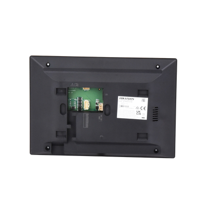 HIKVISION - Monitor IP Lite TOUCH 7" para Videoportero IP / Vídeo en Vivo / PoE Estándar / Apertura Remota / Llamada Entre Monitores / Audio de dos vías