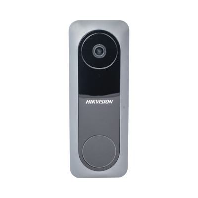 HIKVISION - Kit de Videoportero Hibrido TurboHD con Pantalla LCD touch de 7" Wi-Fi / Frente de Calle para Exterior de Policarbonato / 720p (1 Megapíxel )130° de Visión (Gran Angular) / Llamada a App Hik-Connect