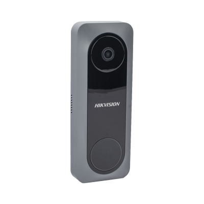 HIKVISION - Kit de Videoportero Hibrido TurboHD con Pantalla LCD touch de 7" Wi-Fi / Frente de Calle para Exterior de Policarbonato / 720p (1 Megapíxel )130° de Visión (Gran Angular) / Llamada a App Hik-Connect
