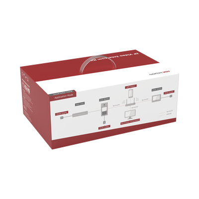 HIKVISION - Kit de Videoportero IP (Frente de Calle + Monitor + Memoria MicroSD) / Llamada y Apertura Remota desde App Hik-Connect / Soporta 2 Puertas / Apertura con Tarjeta MIFARE
