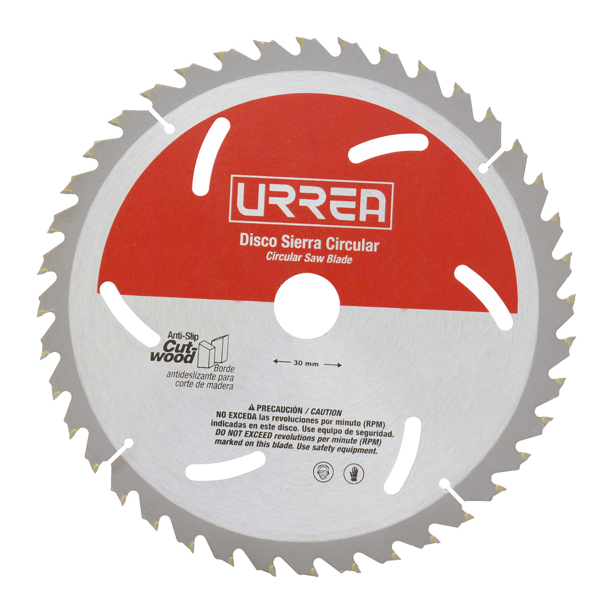 Urrea - Disco sierra circ 30dt 4 in