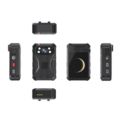 HIKVISION - Body Camera Portátil / Grabación a 2K / Pantalla 2.4" LCD / IP68 / H.265 / 32 GB de Almacenamiento / GPS / WIFI / 3G y 4G / Fotos de Hasta 40 Megapixel / Micrófono Integrado