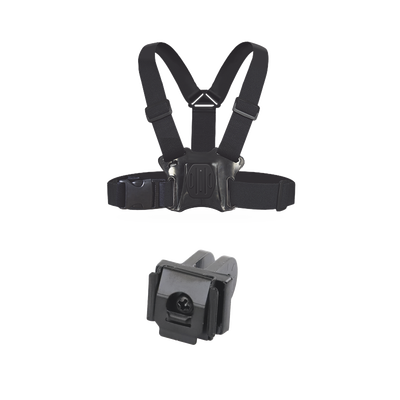 HIKVISION - Kit de Arnes de Pecho y Adaptador para Body Cam HIKVISION / Compatible con DS-MH2311 y DS-MCW406.