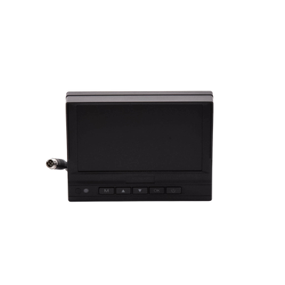 HIKVISION - Monitor y Botones de 7" LCD / Compatible con DVR Móvil HIKVISION / Conector Tipo Aviación